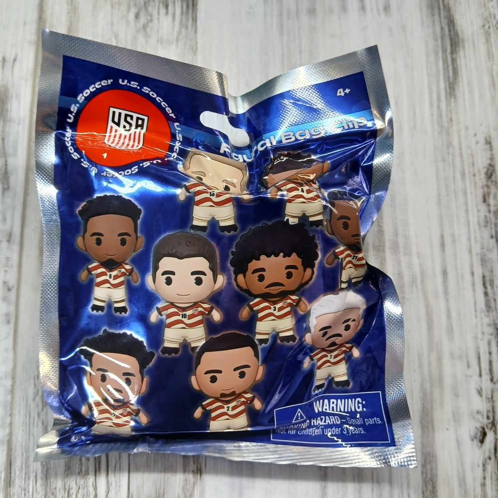 US Soccer Figural Bag Clip Blind Bag Series 1 Monogram International New Sealed